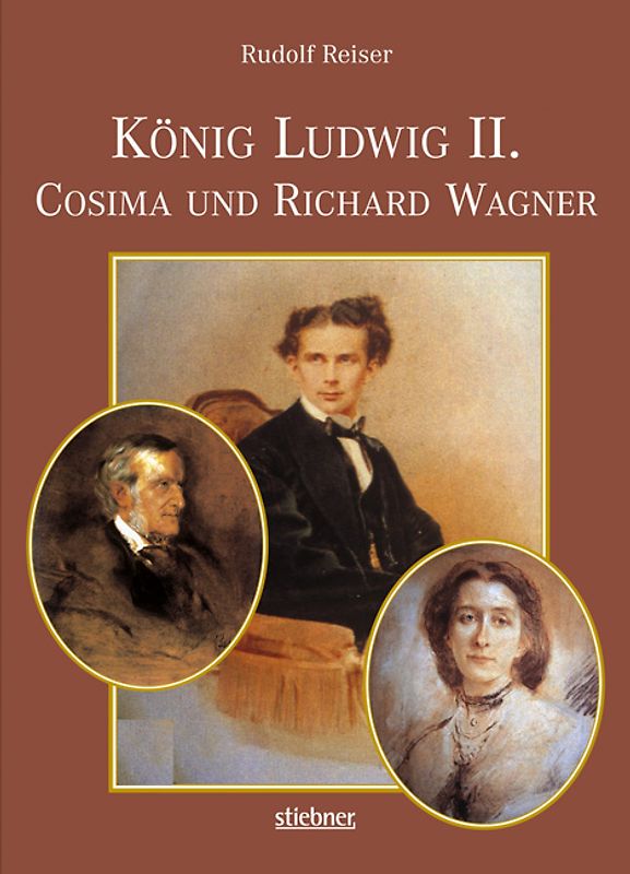 König Ludwig II, Cosima und Richard Wagner