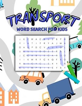 TRANSPORT WORD SEARCH FOR KIDS