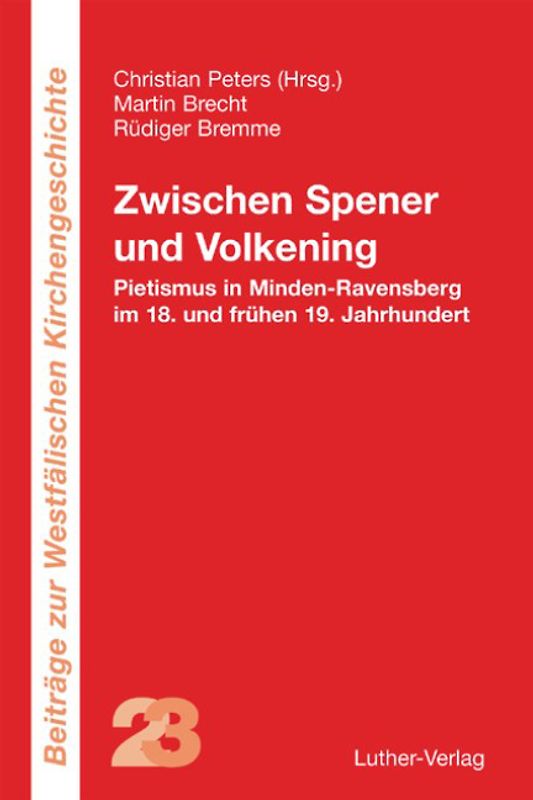 Zwischen Spener und Volkening
