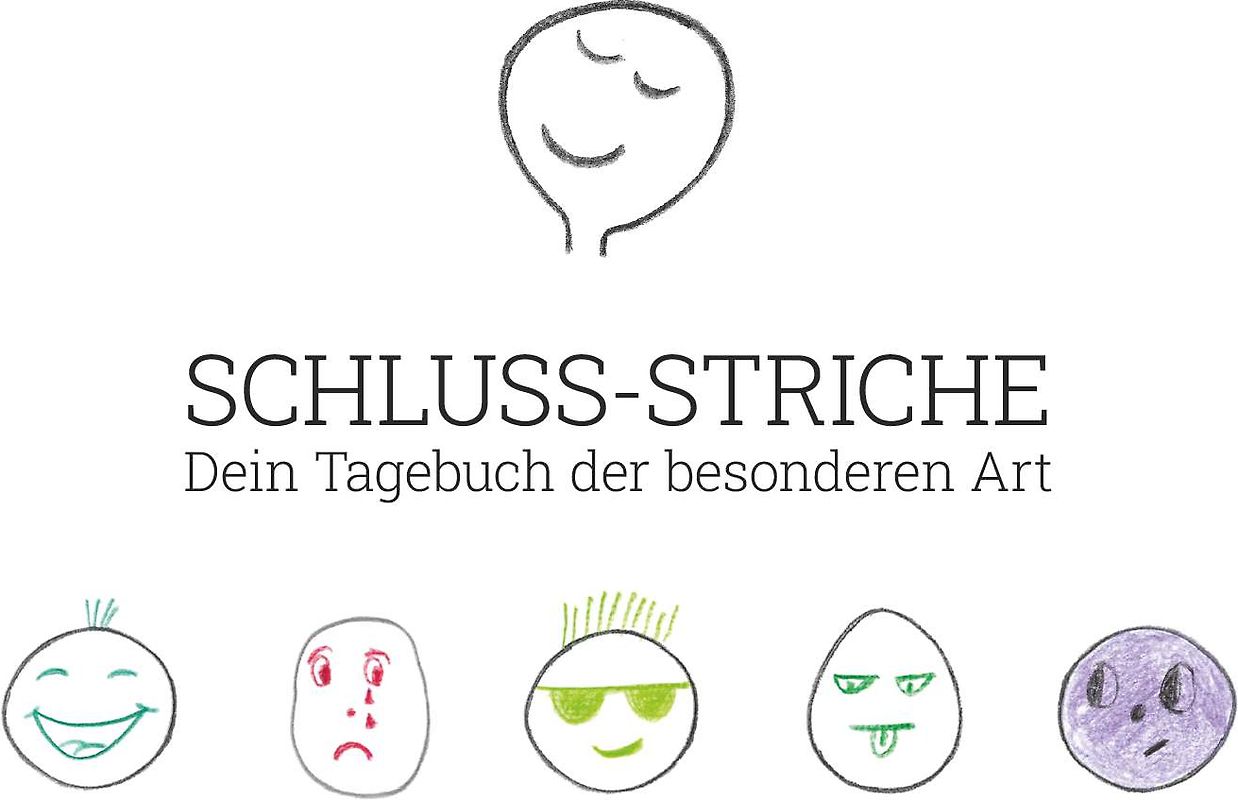 Schluss-Striche – Dein Tagebuch der besonderen Art