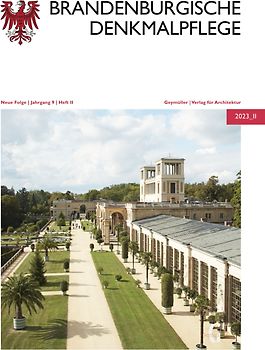Brandenburgische Denkmalpflege | Neue Folge