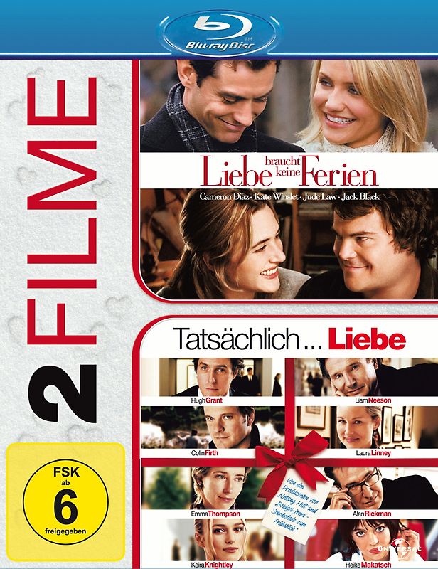 Liebe braucht keine Ferien & Tatsächlich... Liebe - 2 Filme Box Blu-ray Disc