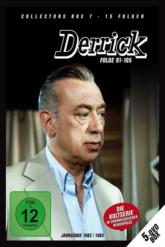Derrick - Collector's Box Vol. 7 (Folge 91-105) (5 DVDs) DVD