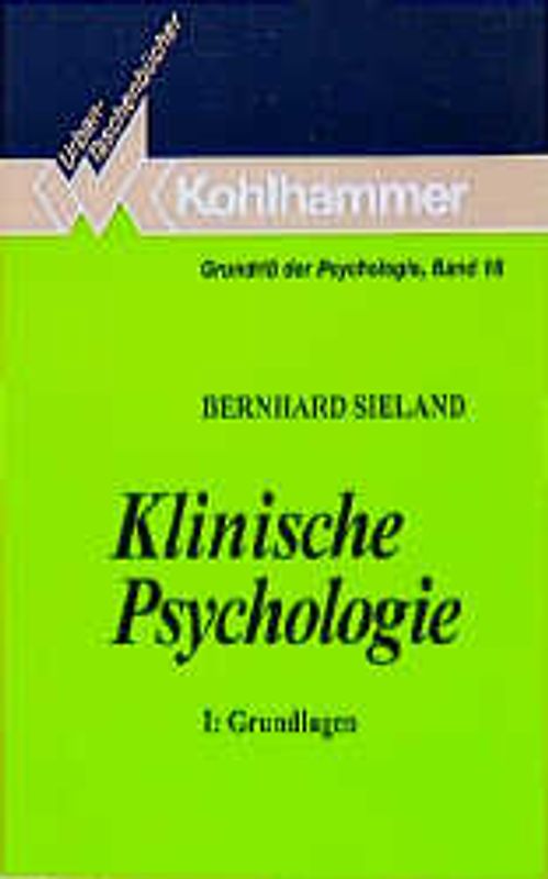 Klinische Psychologie