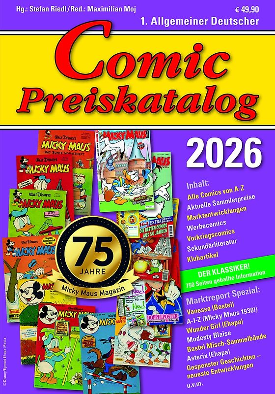 1. Allgemeiner Deutscher Comic Preiskatalog