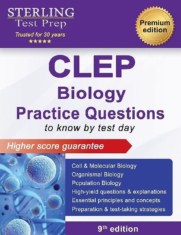 CLEP Biology Practice Questions