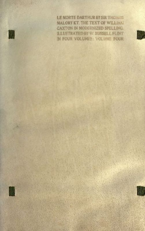 LE MORTE DARTHUR