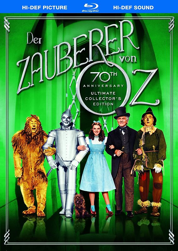 Der Zauberer von Oz - [70th Anniversary Ultimate Collector's Edition, 2 CDs] Blu-ray Disc