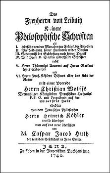 Kleinere Philosophische Schriften