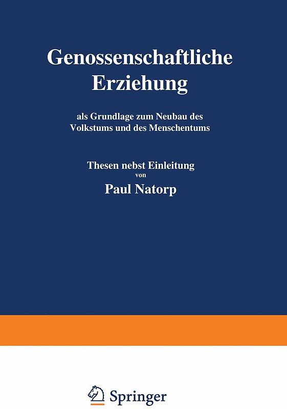 Genossenschaftliche Erziehung