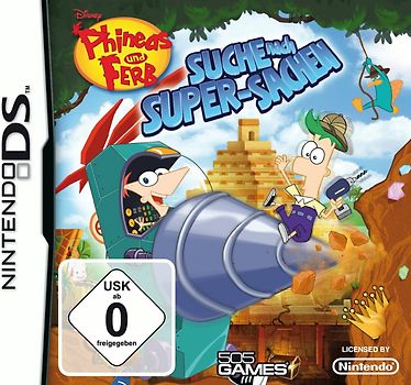 Phineas und Ferb: Suche nach Super-Sachen Nintendo DS