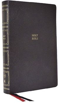 KJV Holy Bible: Paragraph-style Large Print Thinline with 43,000 Cross References, Black Genuine Leather, Red Letter, Comfort Print: King James Version