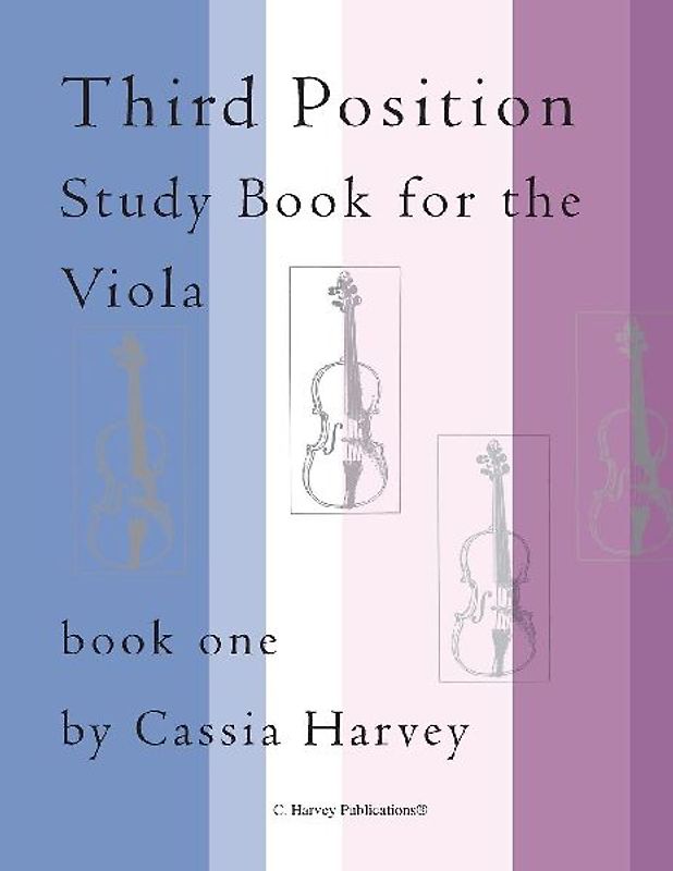 Third Position Study Book for the Viola, Book One