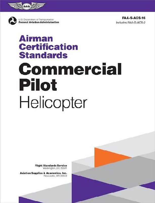 Airman Certification Standards: Commercial Pilot - Helicopter (2025)