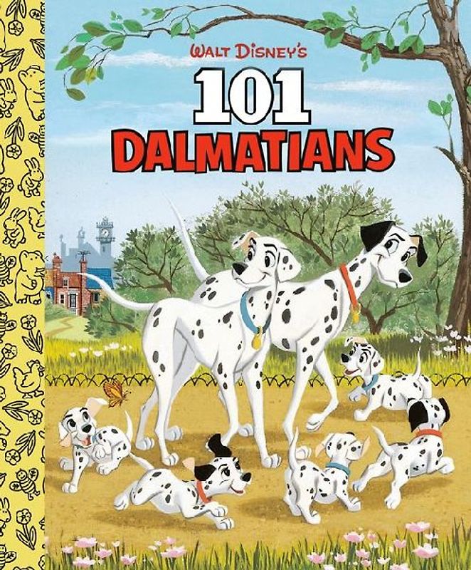 Walt Disney's 101 Dalmatians Little Golden Board Book (Disney 101 Dalmatians)
