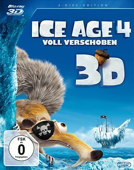 Ice Age 4 - Voll verschoben  (+ BR) [3D Blu-ray] 3D Blu-ray Disc