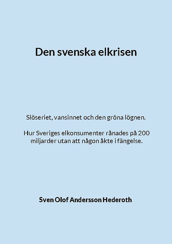 Den svenska elkrisen