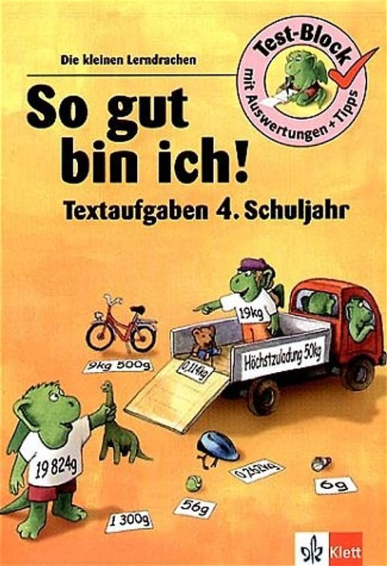 So gut bin ich! Textaufgaben 4. Schuljahr