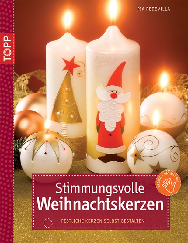 Stimmungsvolle Weihnachtskerzen