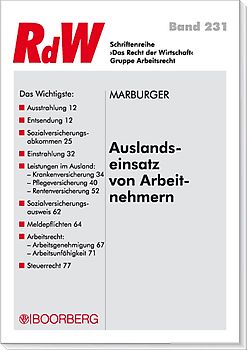 Auslandseinsatz von Arbeitnehmern