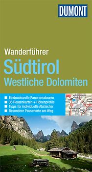 DuMont Wanderführer Südtirol Westliche Dolomiten