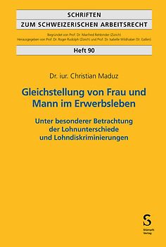 Gleichstellung von Frau und Mann im Erwerbsleben