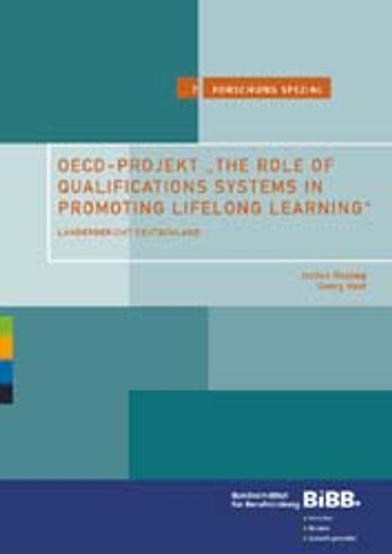 OECD Project "The role of qualifications systems in promoting lifelong learnings"