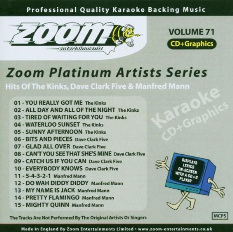 Karaoke - Karaoke Cdg Manfred Mann