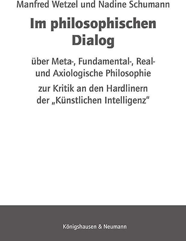 Im philosophischen Dialog über Meta-, Fundamental-, Real- und Axiologische Philosophie