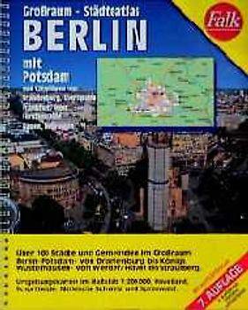 Berlin mit Potsdam. Stadtatlas