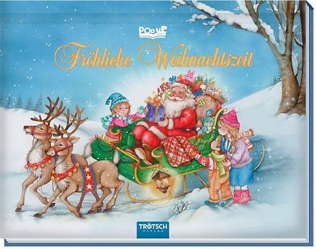 Mini Pop-Up Buch "Fröhliche Weihnachtszeit"