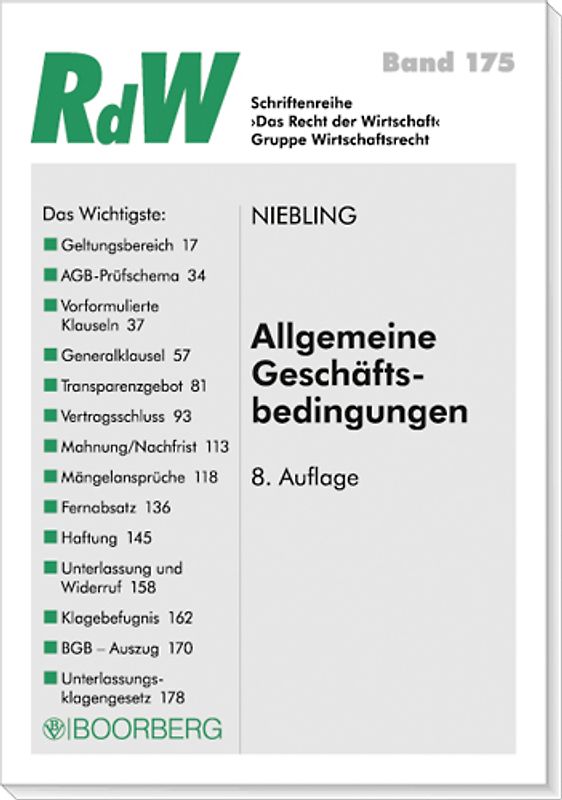 Allgemeine Geschäftsbedingungen