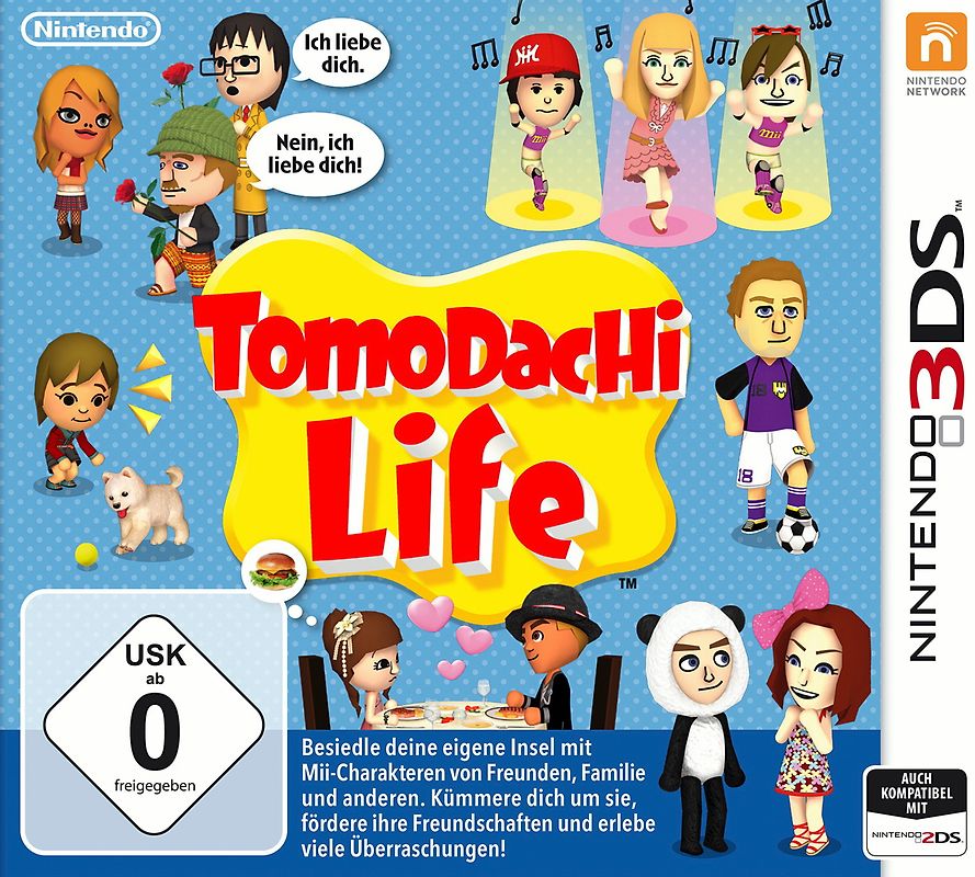 Tomodachi Life Nintendo 3DS