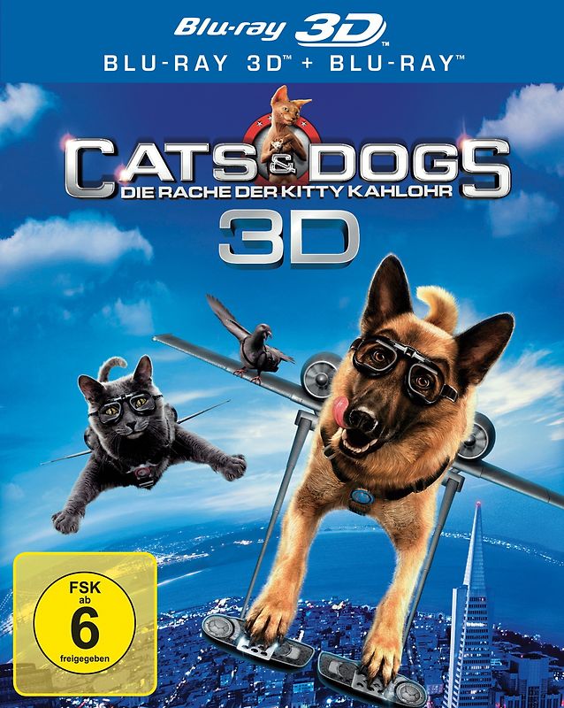 Cats & Dogs: Die Rache der Kitty Kahlohr 3D/2D 3D Blu-ray Disc
