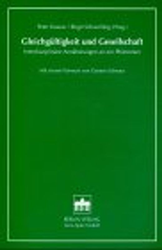 Gleichgültigkeit und Gesellschaft