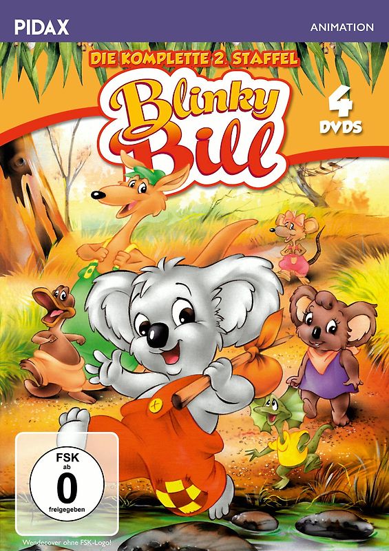 Blinky Bill - Die komplette 2. Staffel [4 DVDs] DVD