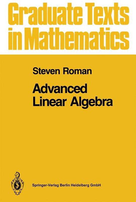 Advanced Linear Algebra
