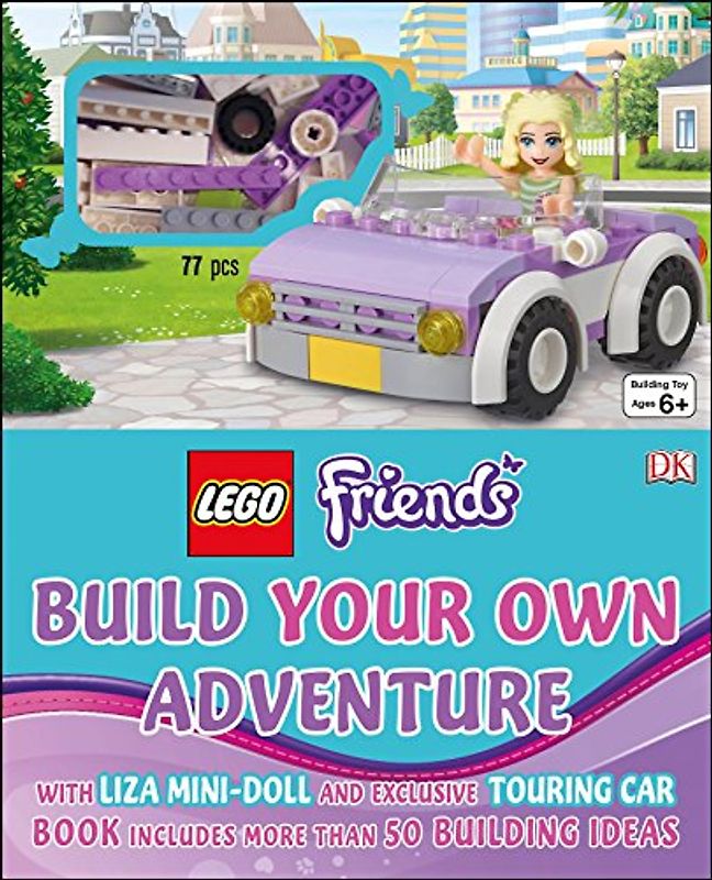 LEGO FRIENDS: Build Your Own Adventure: With Lisa Mini-Doll and Exclusive Touring Car (LEGO Build Your Own Adventure)