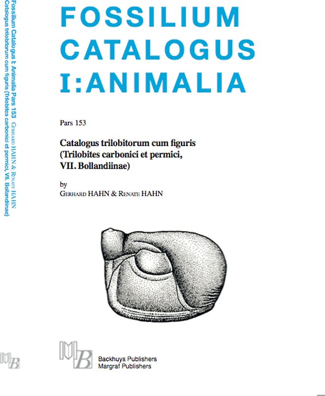 Hahn & Hahn: Fossilium Catalogus I: Animalia; Pars 153