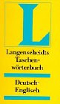Langenscheidt Taschenwörterbücher. Deutsch-Englisch