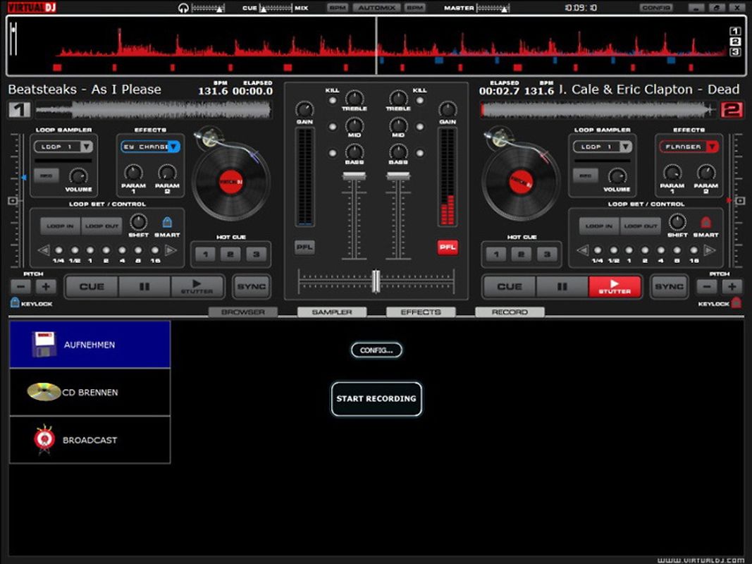 Virtual DJ 7 Broadcaster MacOS