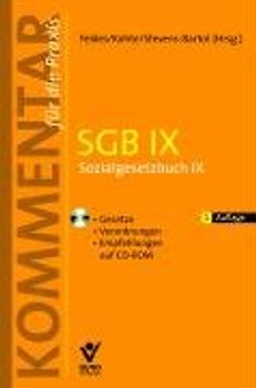 SGB IX Sozialgesetzbuch IX. Gesetze, Verordnungen, Empfehlungen auf CD-ROM