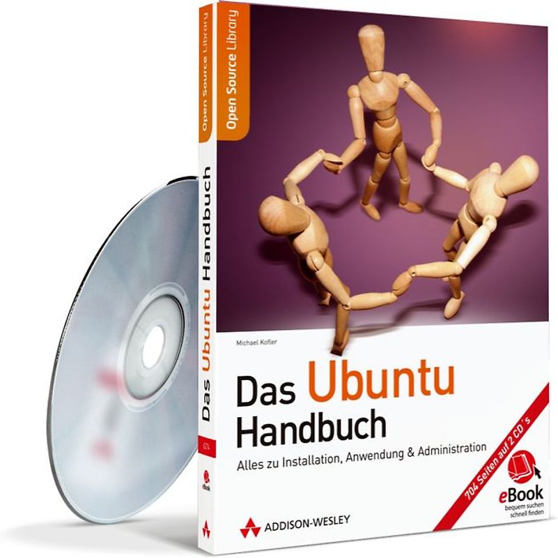 Das Ubuntu-Handbuch - eBook auf CD-ROM. Alles zu Installation, Anwendung & Administration.