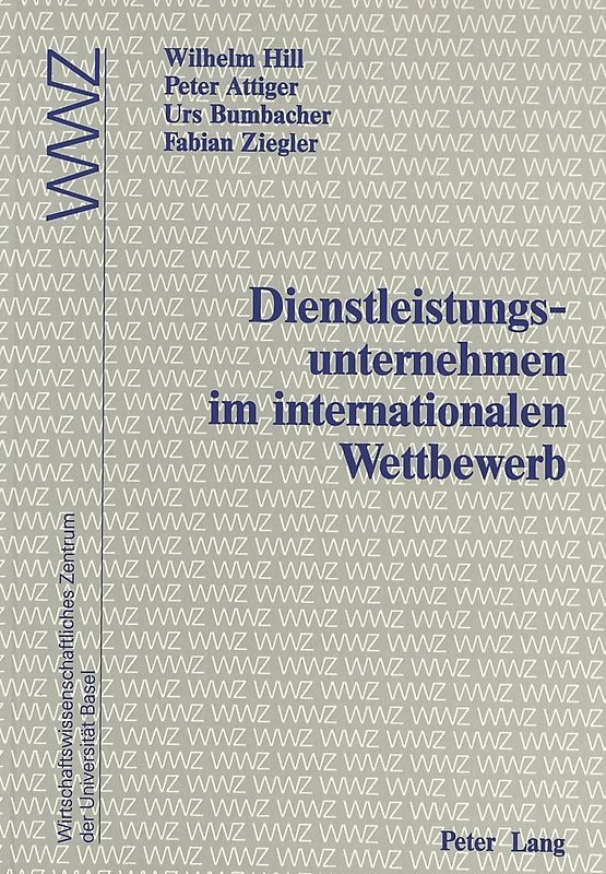 Dienstleistungsunternehmen im internationalen Wettbewerb