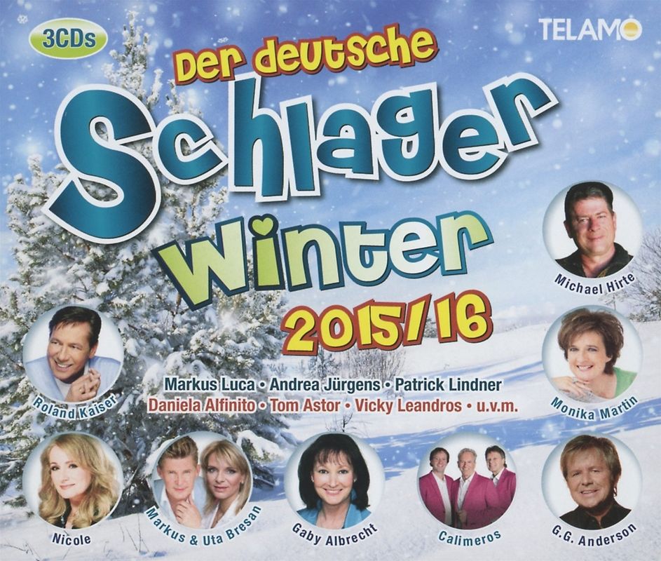 Various - Der Deutsche Schlager Winter 2015/16 [3 CDs]