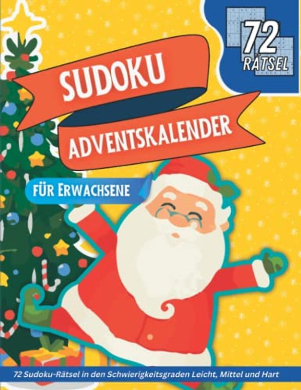 Sudoku Adventskalender für Erwachsene