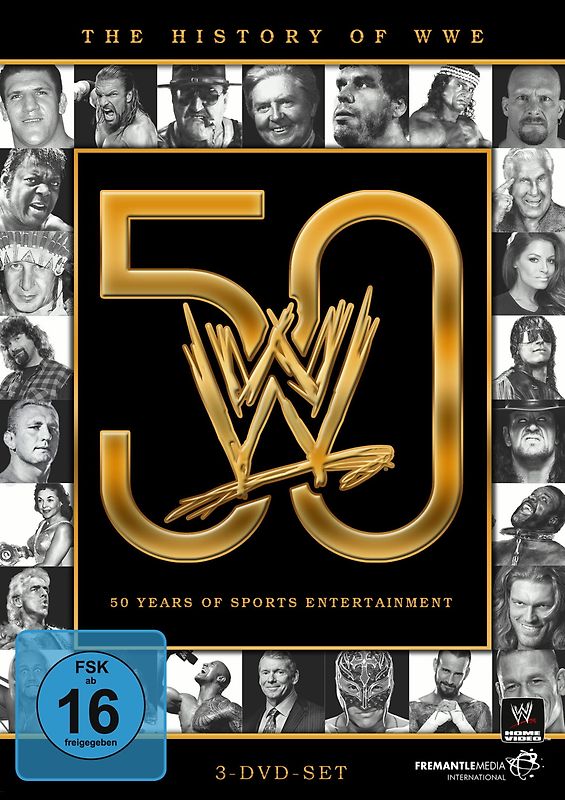 WWE - The History of WWE: 50 Years of Sports Entertainment [3 DVDs] DVD