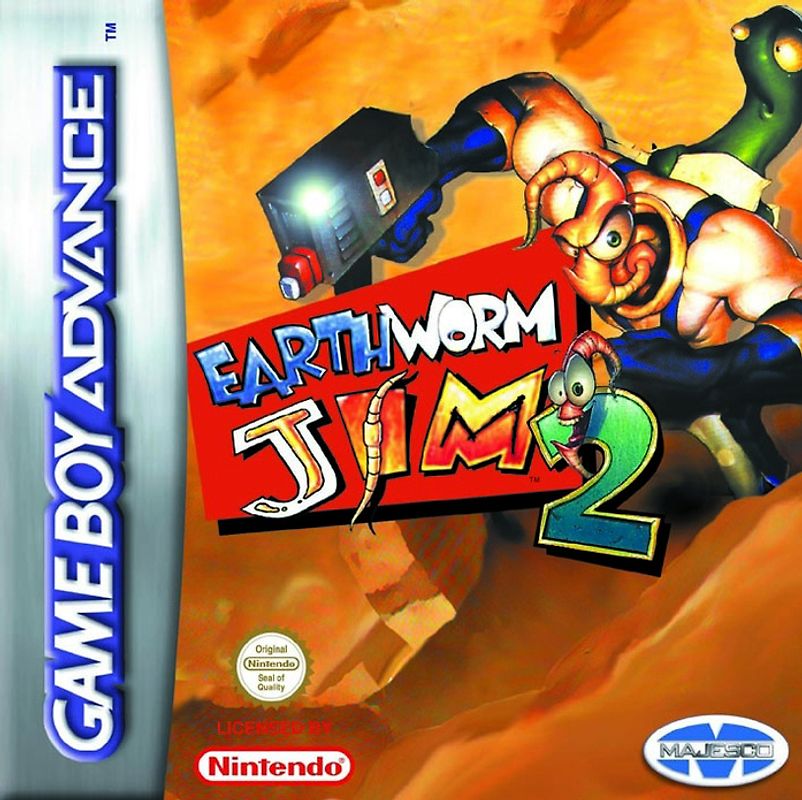 Earthworm Jim 2 Nintendo Game Boy Advance