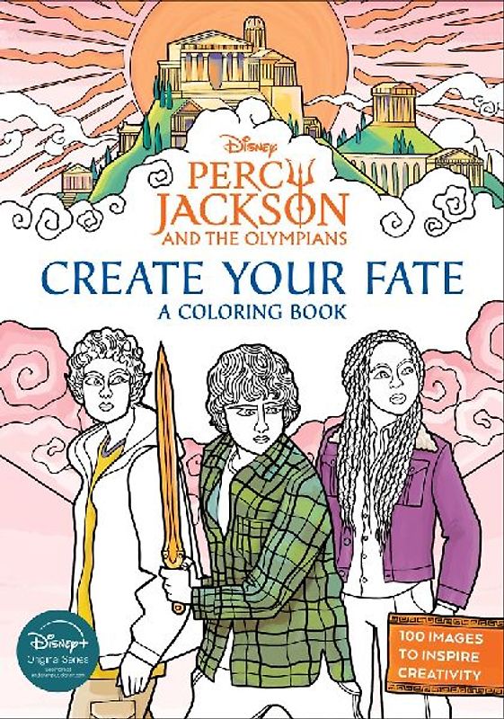Percy Jackson and the Olympians: Create Your Fate: A Coloring Book