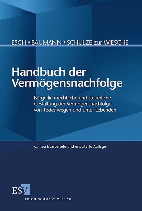 Handbuch der Vermögensnachfolge